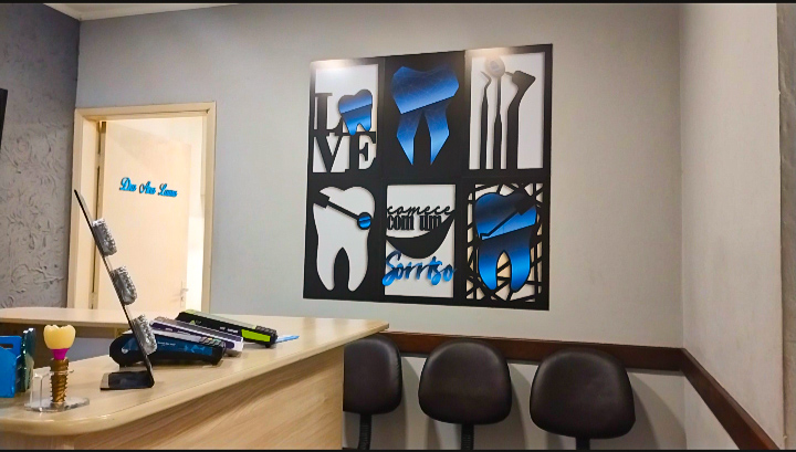 Recepção da clínica